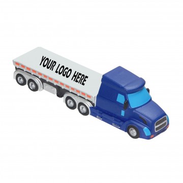 Squishy Semi Flatbed Truck Stress Ball